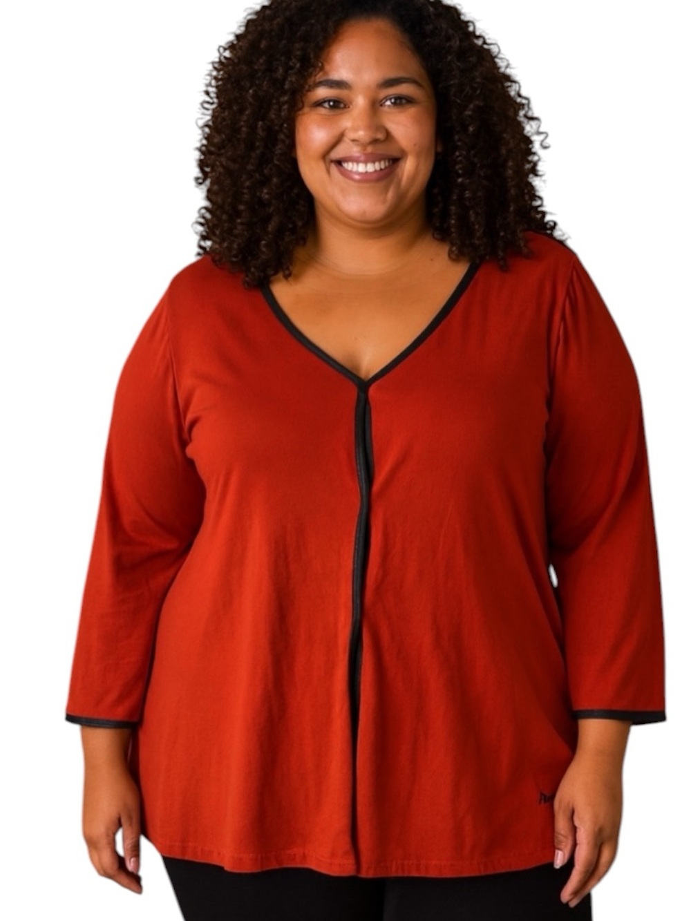 5/$25 Claire France Soft Quarter Sleeve Sweater Size 2X